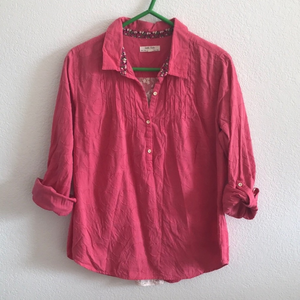 Anthropologie | Isabella Sinclair lace popover